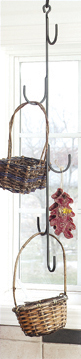 NO LONGER AVAILABLE - 32 Inch Long Hanging Hooks for Drying Herbs, Flowers or Displaying Decorative Baskets