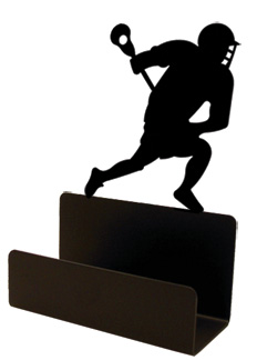 NO LONGER AVAILABLE - Lacross Player - Business Card Holder 