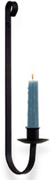 NO LONGER AVAILABLE - Flat Iron Taper Candle Sconce