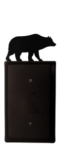 Bear - Single Elec. Cover  - CUSTOM Product - If Out Of Stock, Allow 4 to 6 Weeks