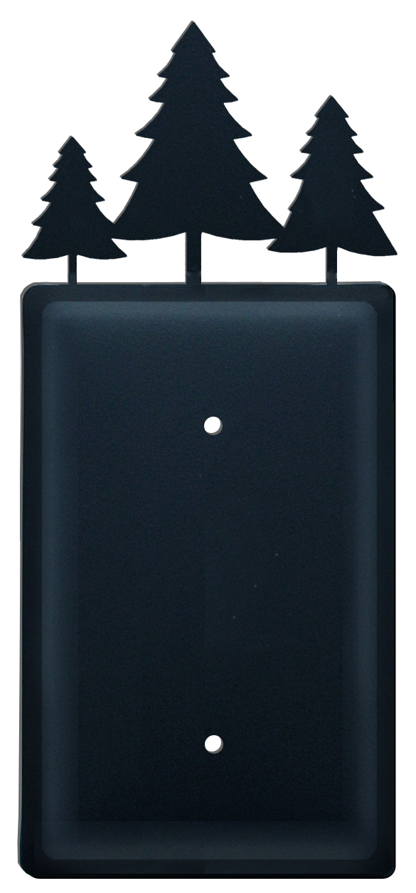 Pine Tree - Single Elec. Cover - CUSTOM Product - If Out Of Stock, Allow 4 to 6 Weeks