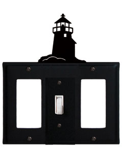 Lighthouse - Single GFI, Switch and GFI Cover - CUSTOM Product - If Out Of Stock, Allow 4 to 6 Weeks