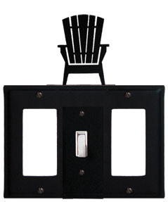 Adirondack - Single GFI, Switch and GFI Cover - CUSTOM Product - If Out Of Stock, Allow 4 to 6 Weeks