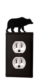Bear - Single Outlet Cover  
