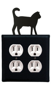 Cat - Double Outlet Cover  