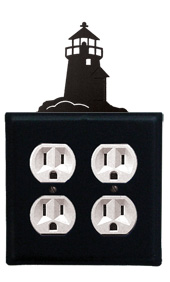 Lighthouse - Double Outlet Cover  