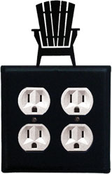 Adirondack - Double Outlet Cover  